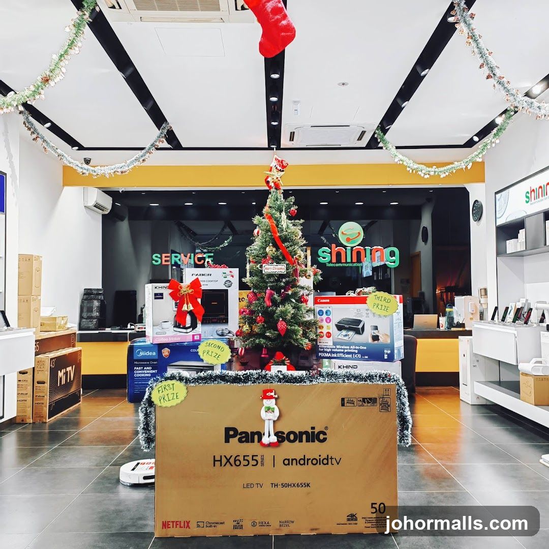 Christmas Display with Electronics