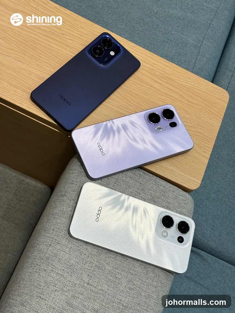 Three Oppo Smartphones