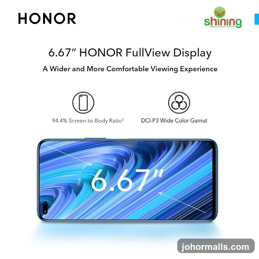 HONOR FullView Display Advertisement