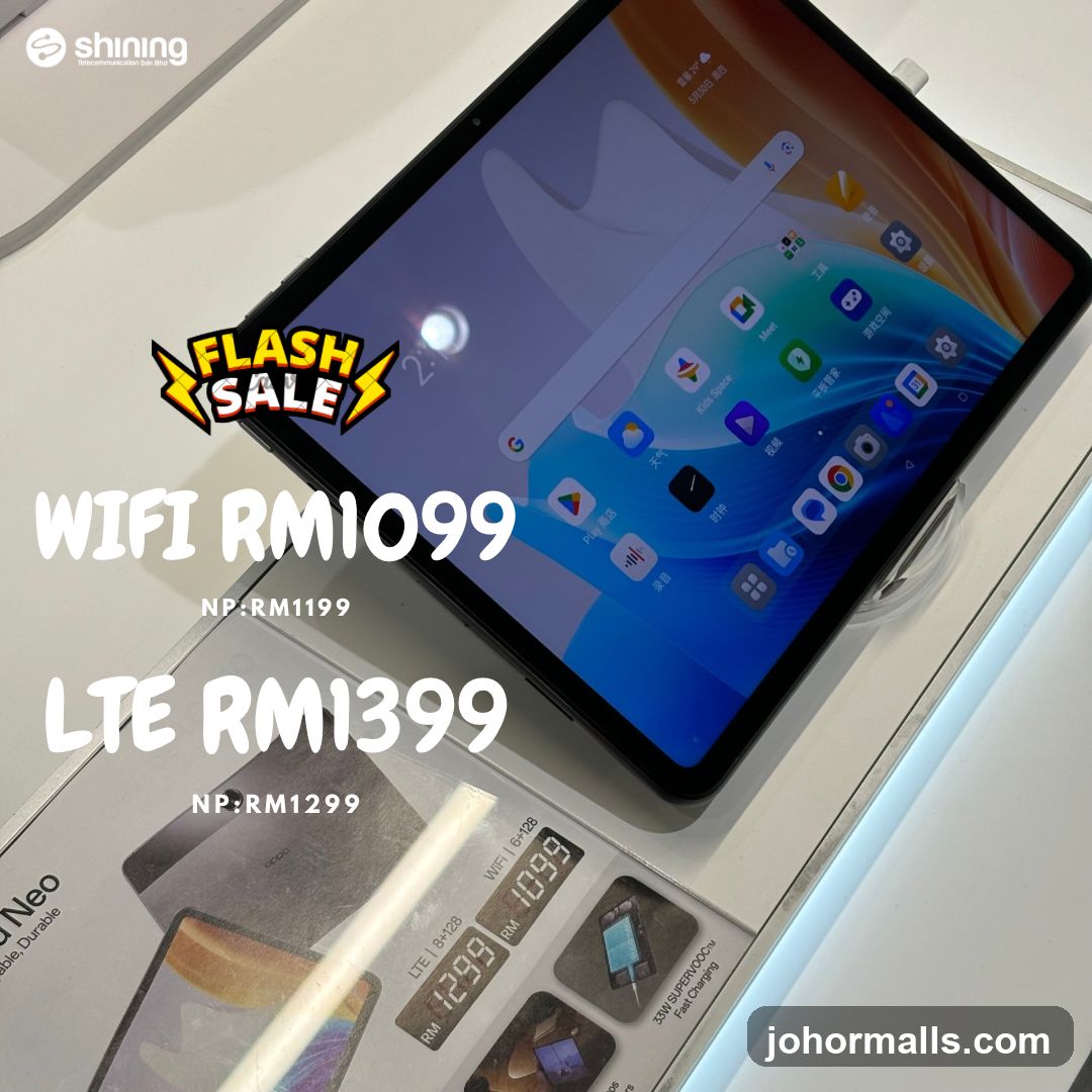 Flash Sale on OPPO Tablet