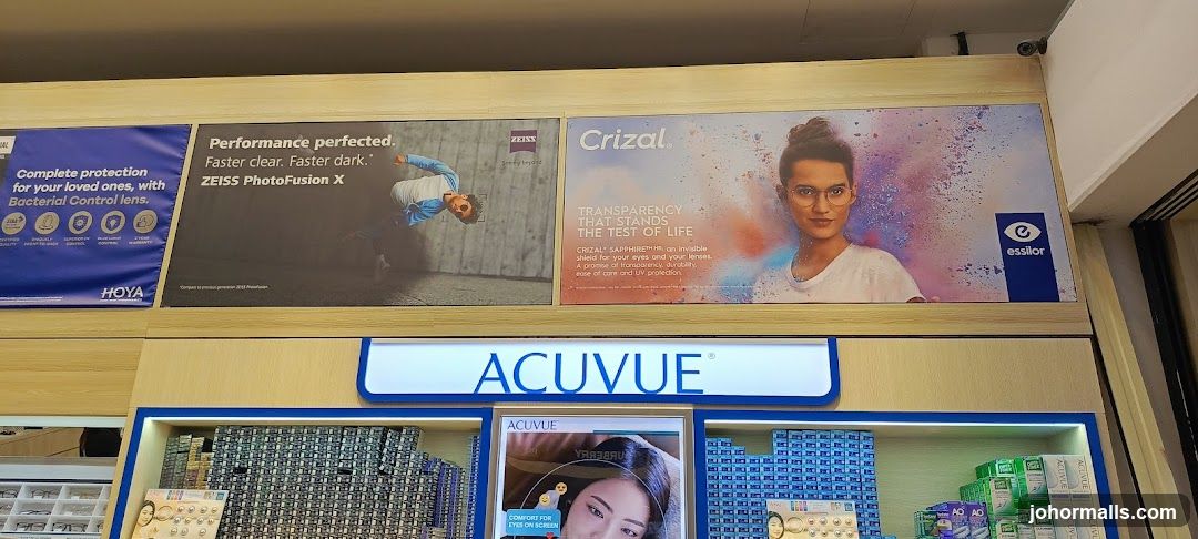 Eye care product display