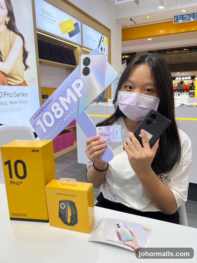 Realme Product Display