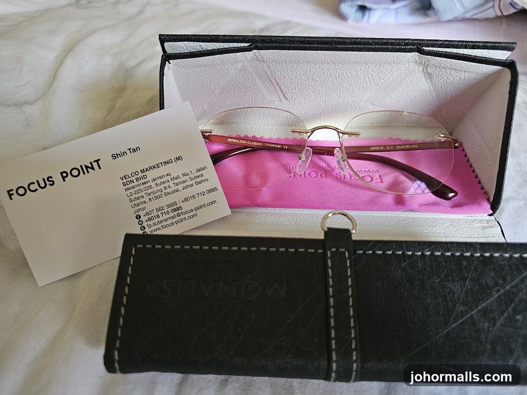 Eyeglasses and Business Card