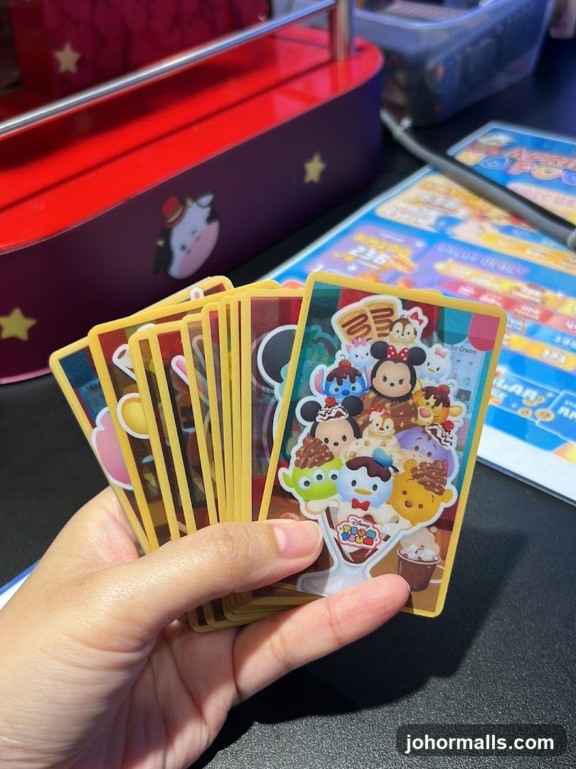 Disney Tsum Tsum Ice Cream Cards