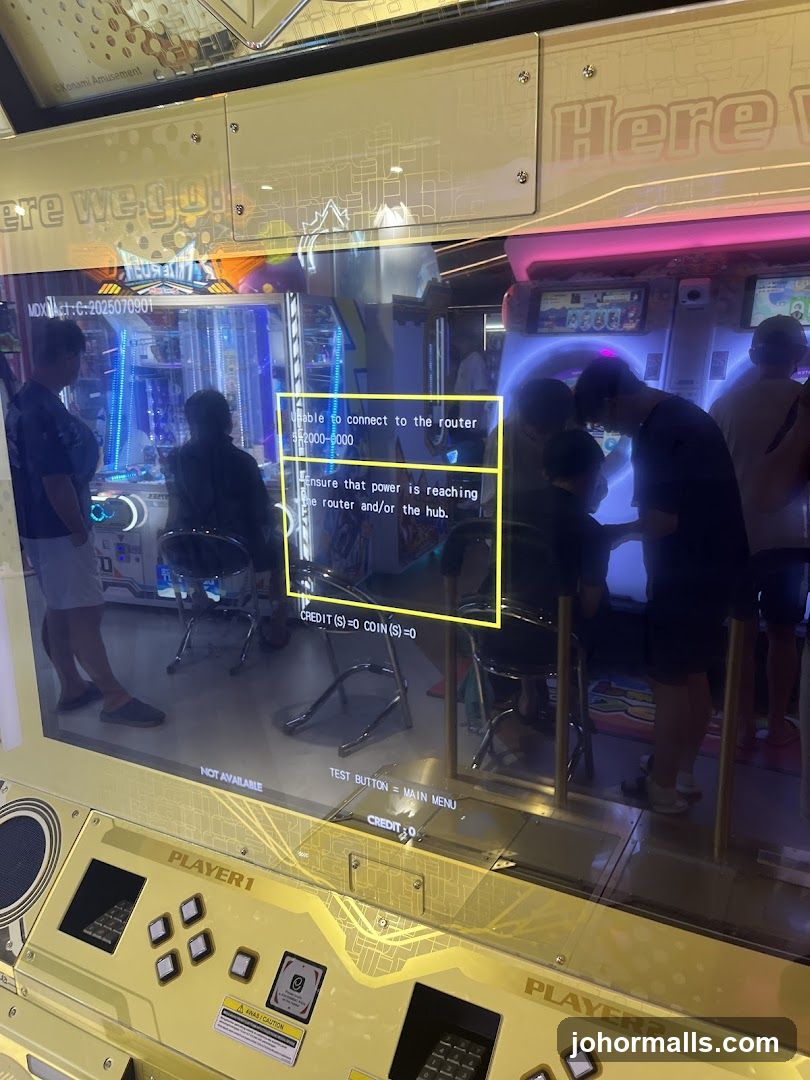 Arcade Game Screen