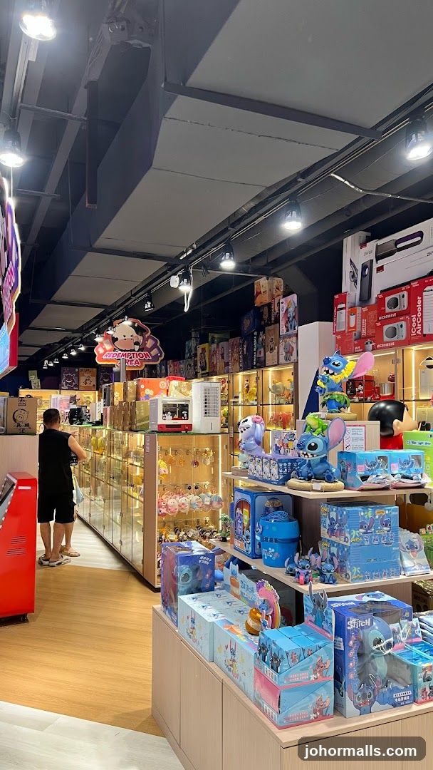 Store Interior with Merchandise