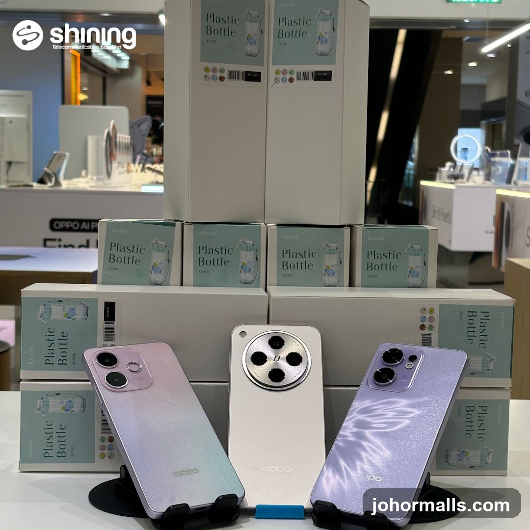 OPPO Phones and Kaison Plastic Bottles