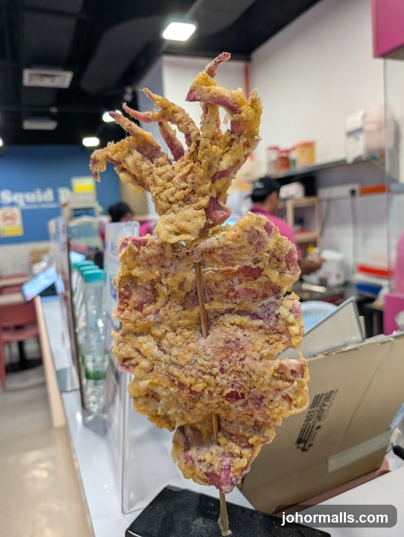 Fried Squid Skewer