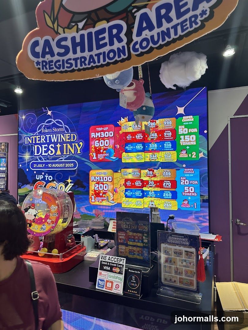 Cashier and Registration Counter