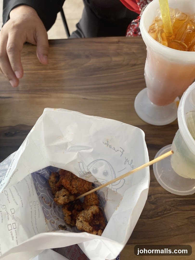 Fried Chicken and Drinks