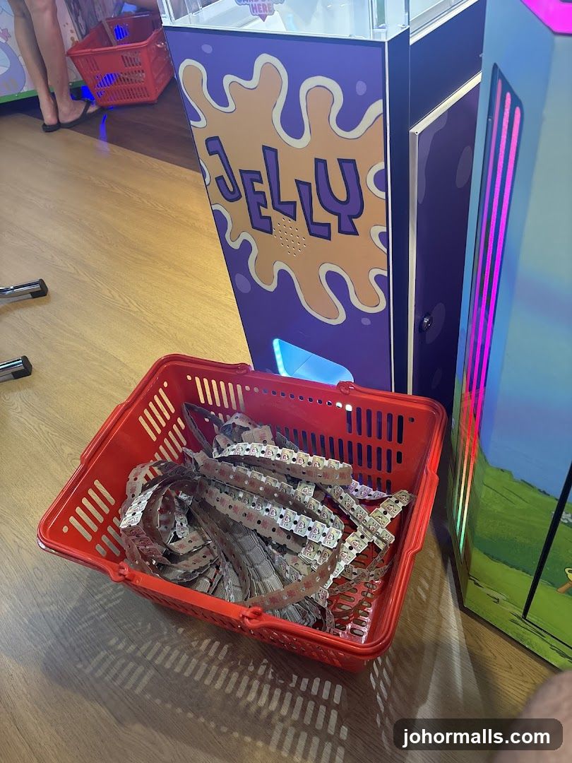 Prize Tickets in Basket