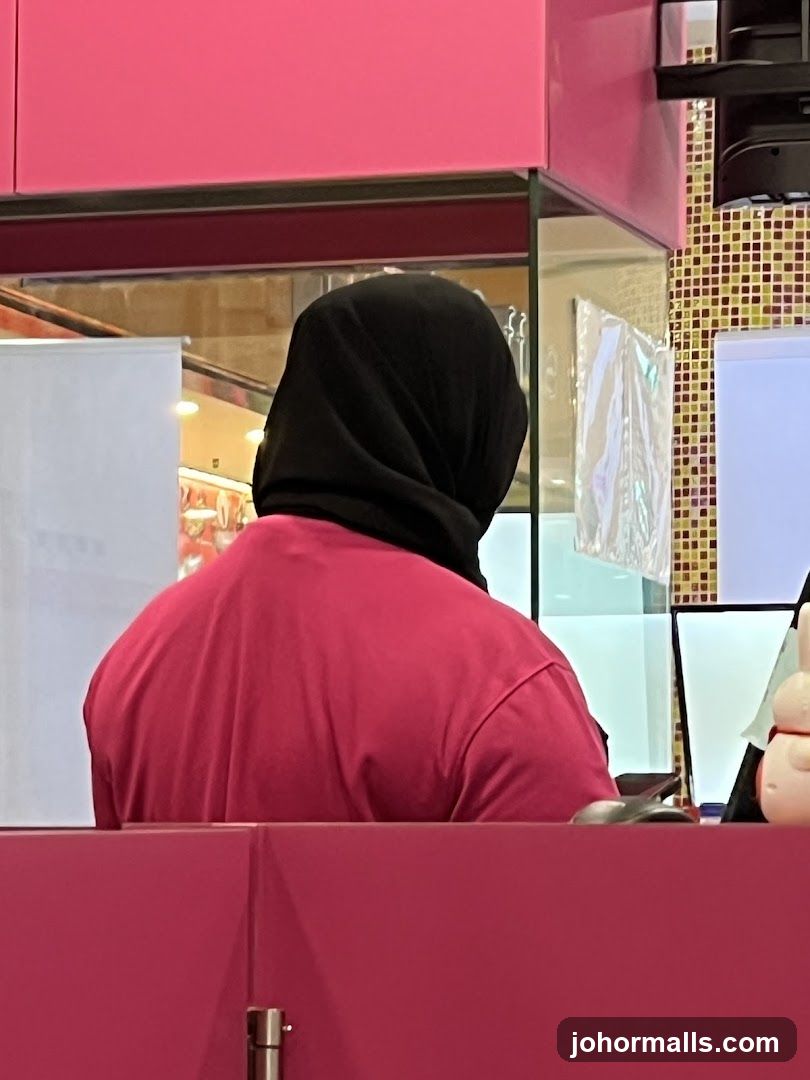 Person at Counter