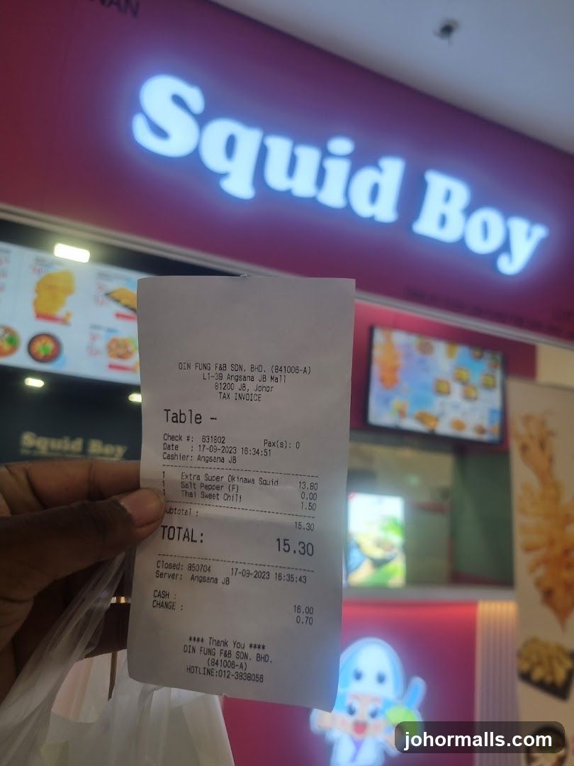 Squid Boy Angsana