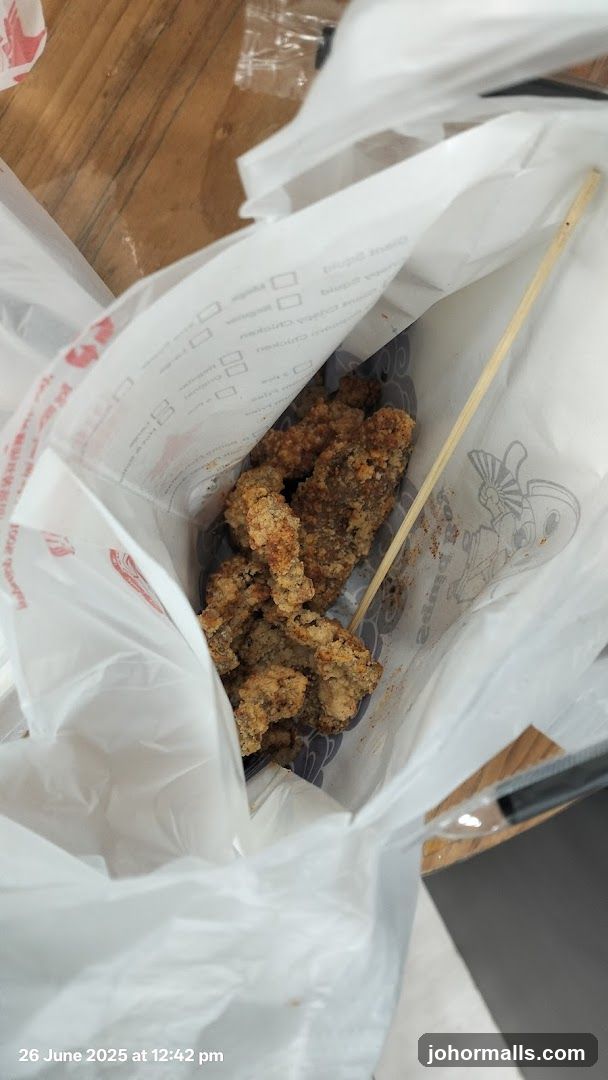 Fried Chicken Bites in Bag