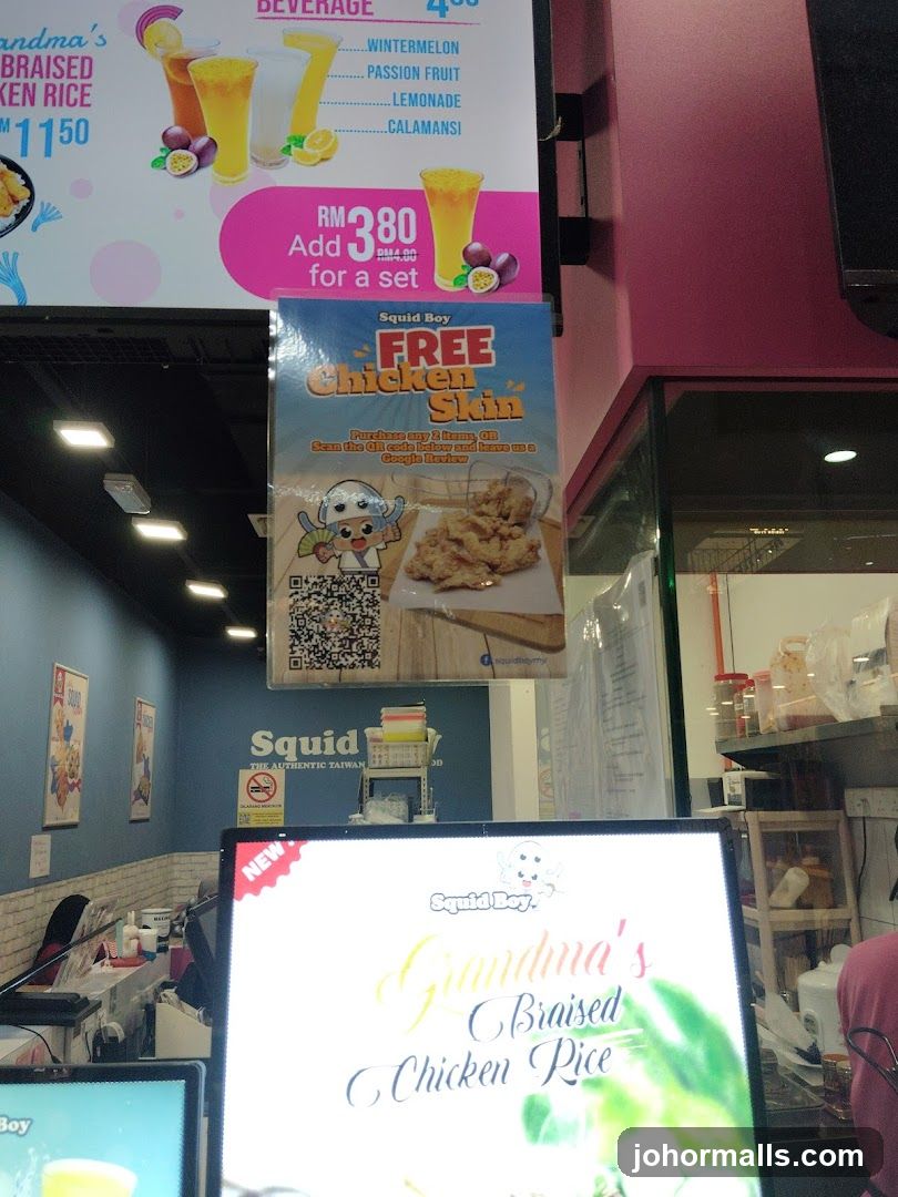 Squid Boy Free Chicken Skin Promotion