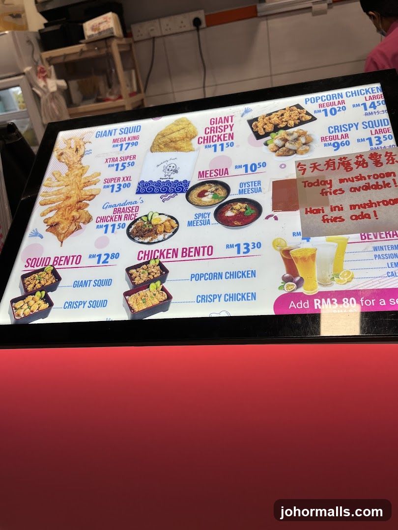 Menu Board