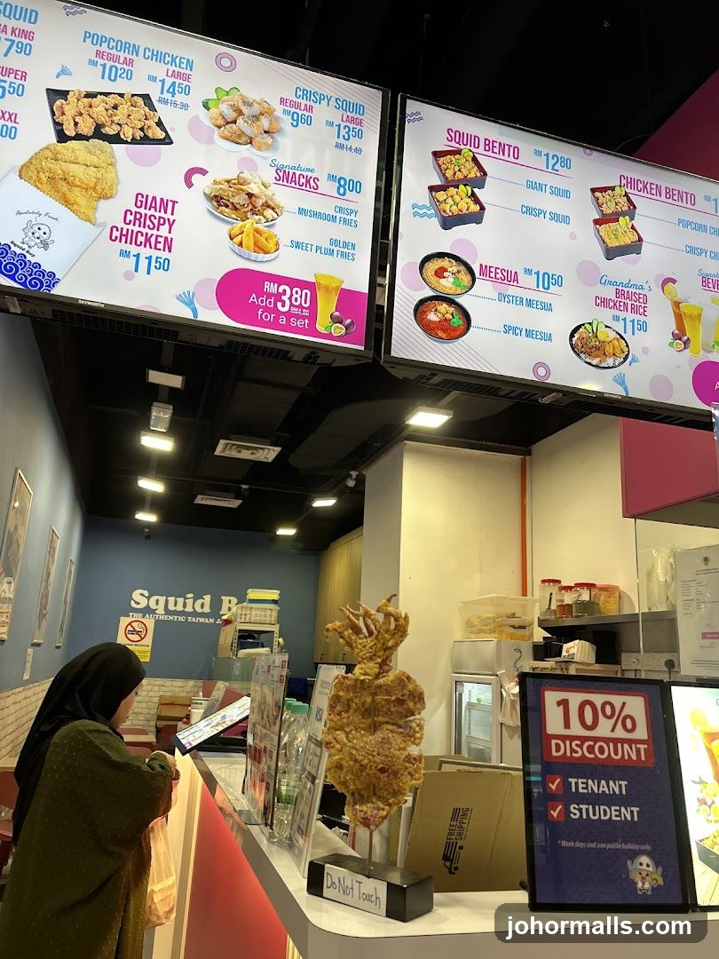 Food Menu Display