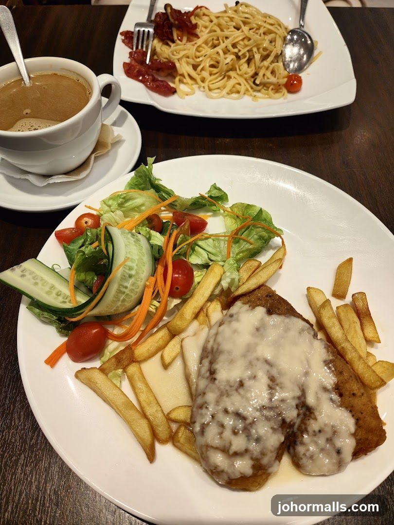 Meal with Coffee