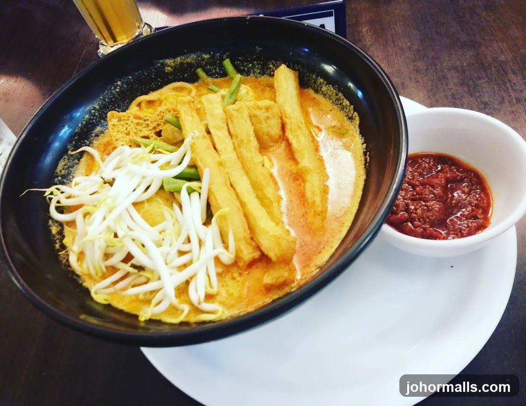 Curry Laksa with Sambal