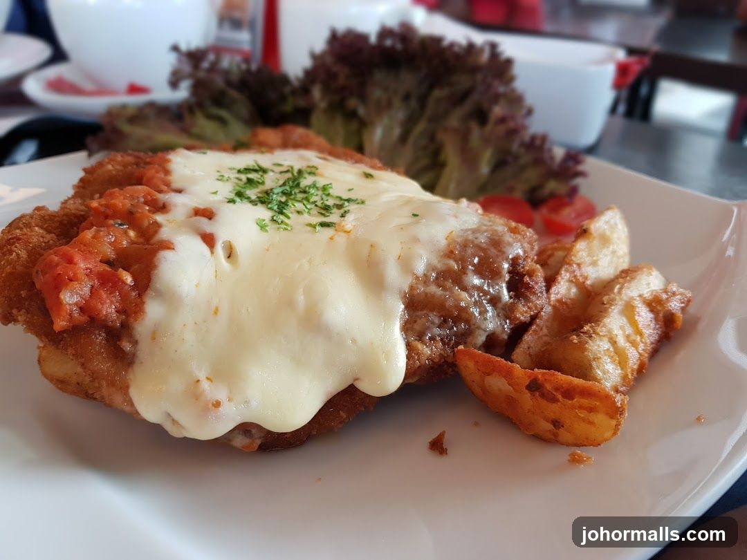 Chicken Parmesan with Potato Wedges