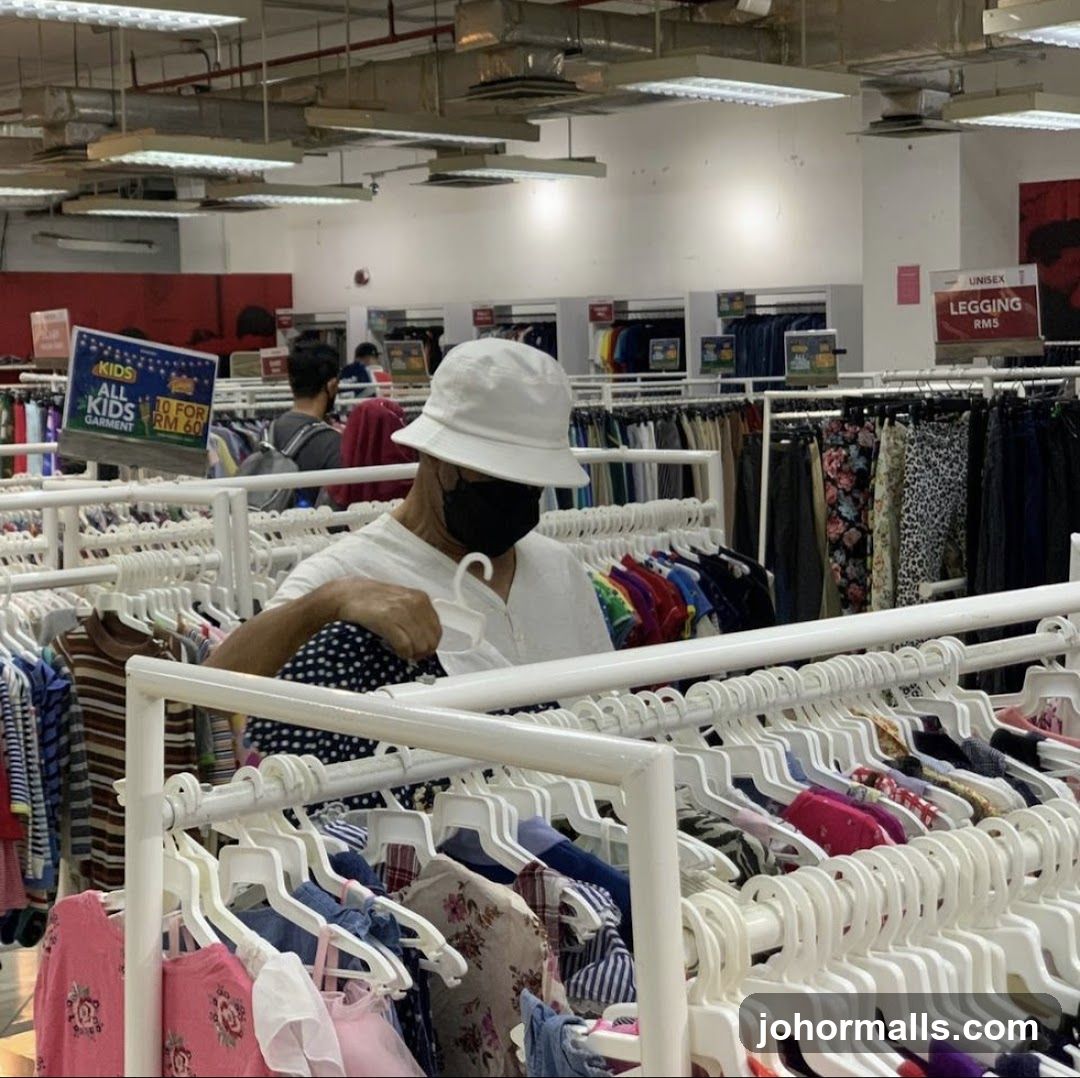Clothing store interior