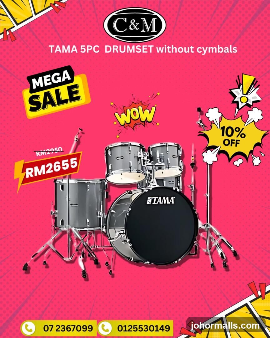 TAMA 5PC Drumset Sale