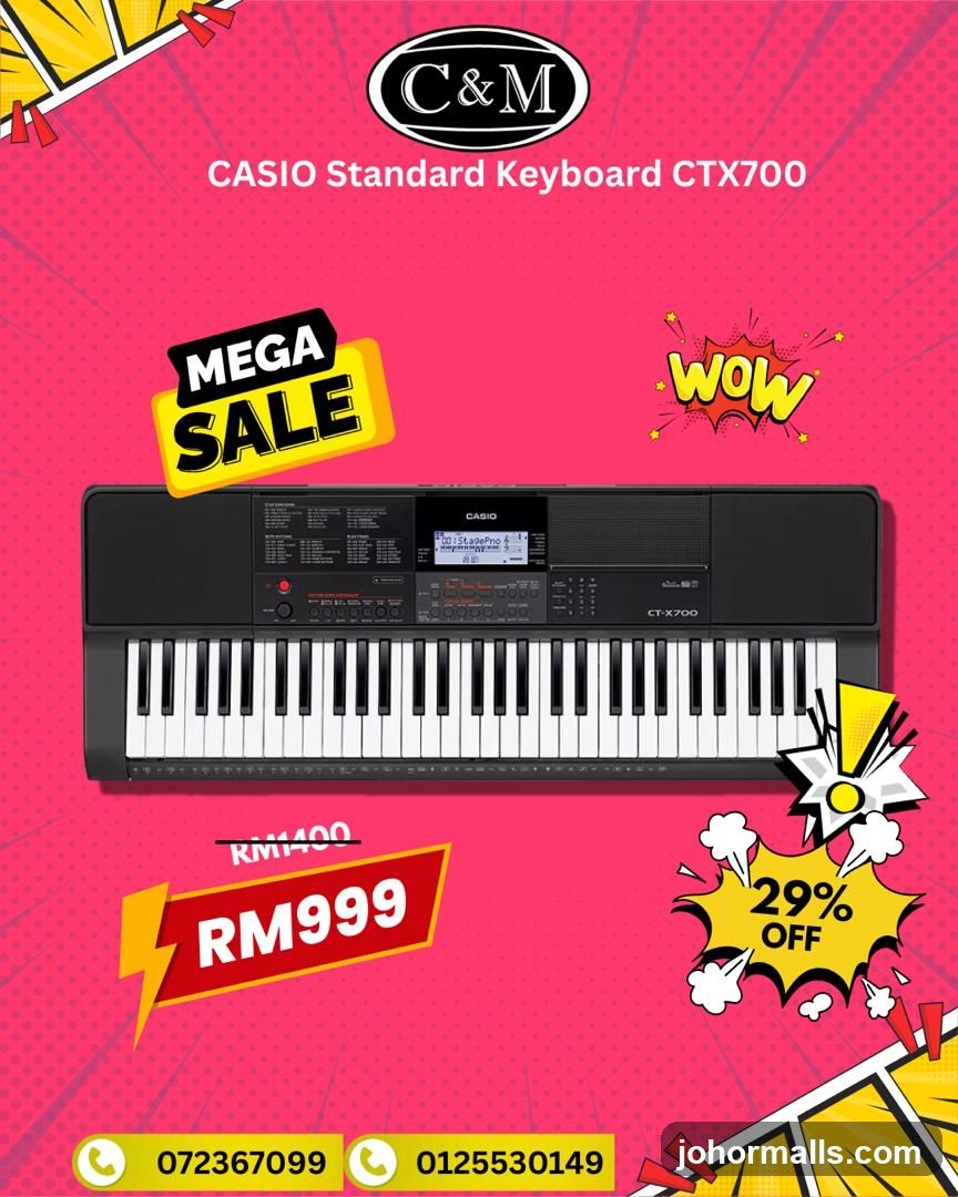 Casio CTX700 Keyboard Sale