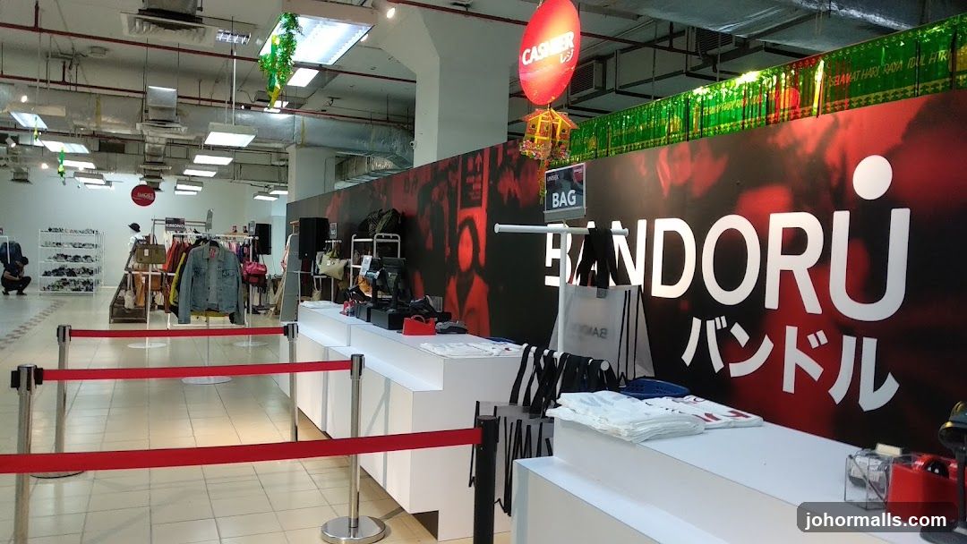 Store Interior with Clothing and Accessories