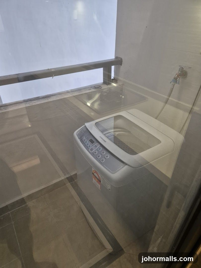 Washing Machine on Balcony