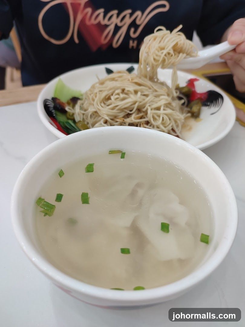 Noodles and Wontons