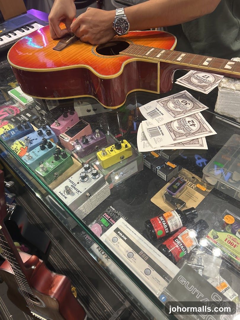Guitar Accessories Display