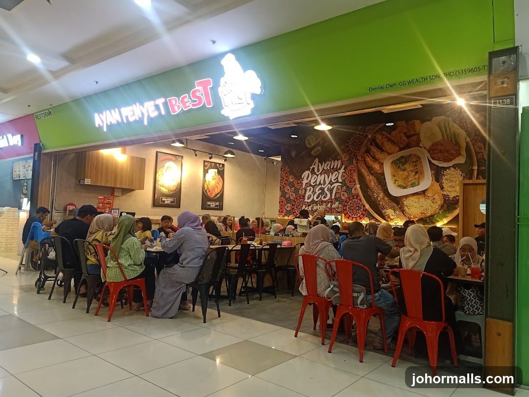 Restaurant Interior with Diners