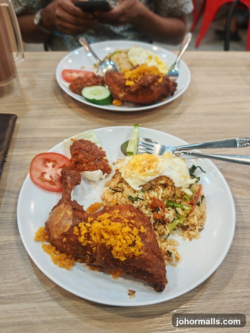 Fried Chicken and Fried Rice