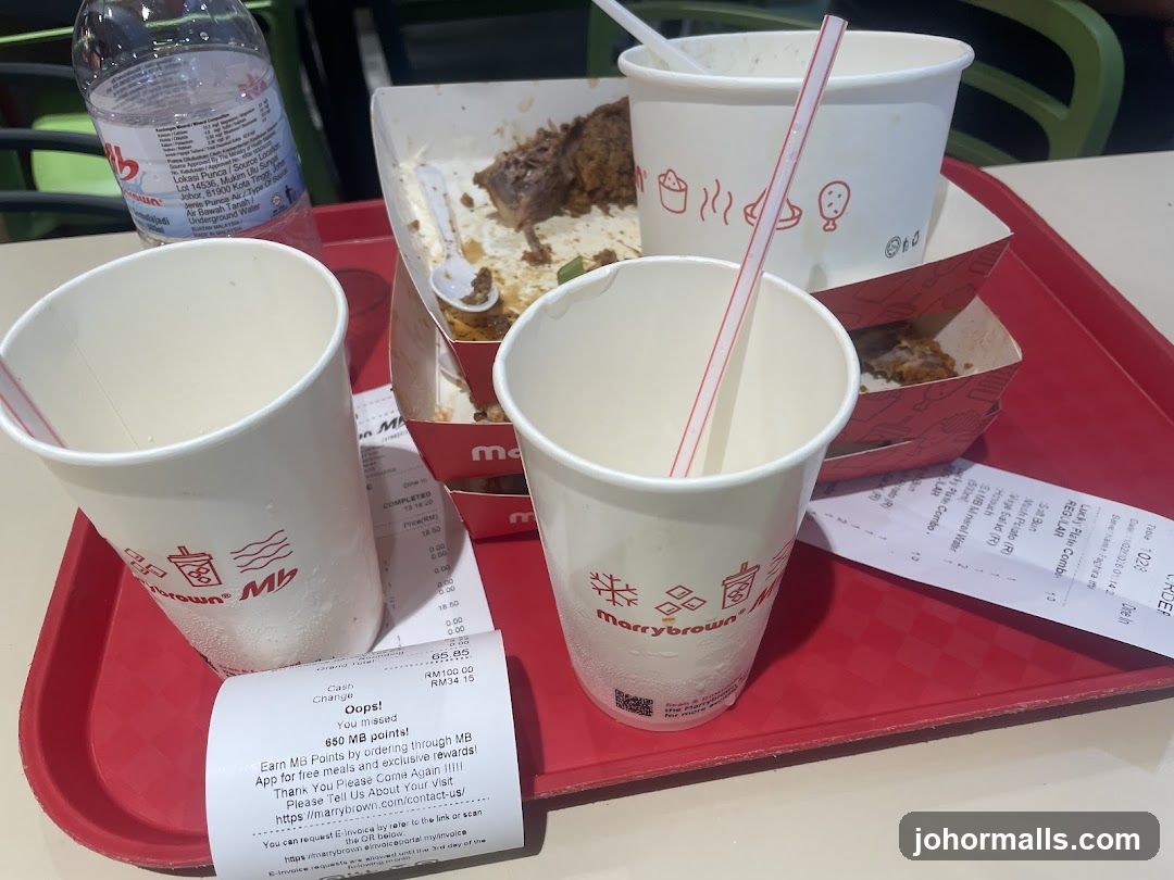 Leftover Food and Drinks