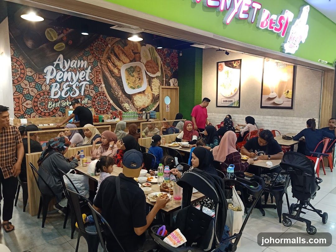 Restaurant Interior with Diners