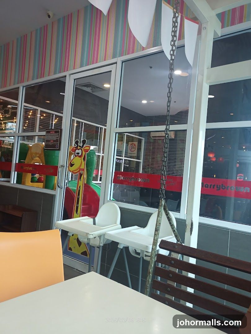 Restaurant Interior with High Chairs