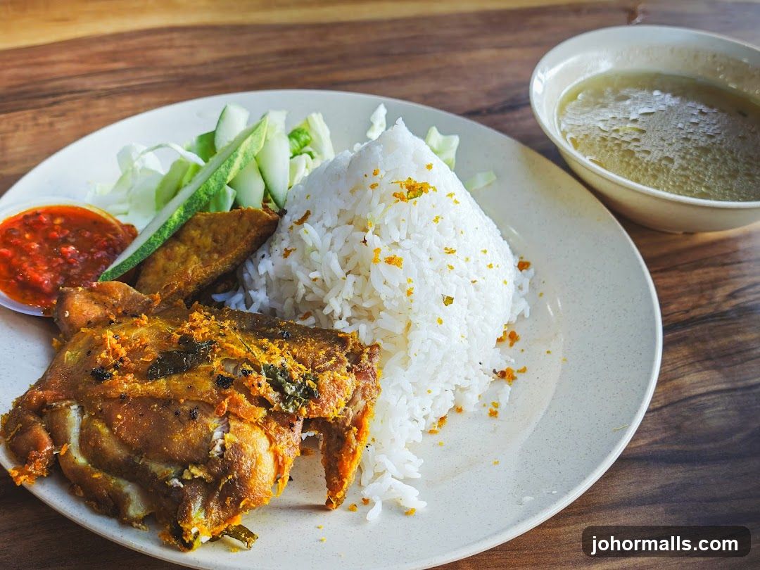 Fried Chicken Rice Set