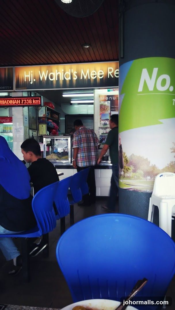 Restaurant Interior with Signage