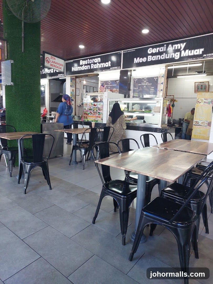 Restaurant Seating Area