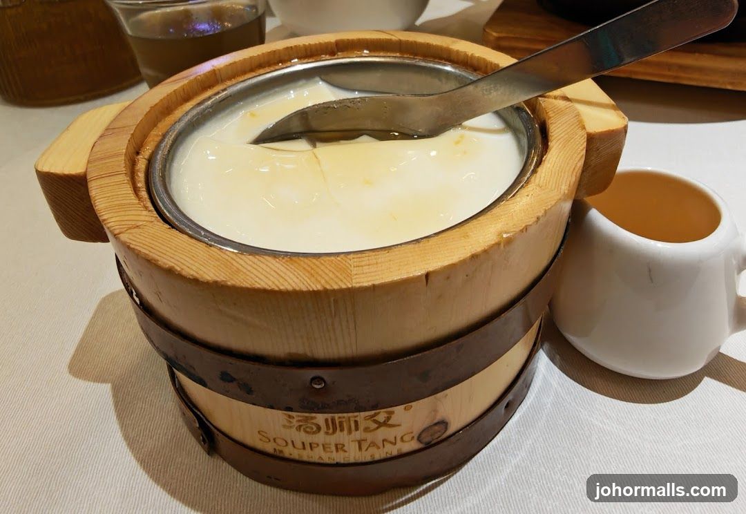 Dessert in Wooden Bucket