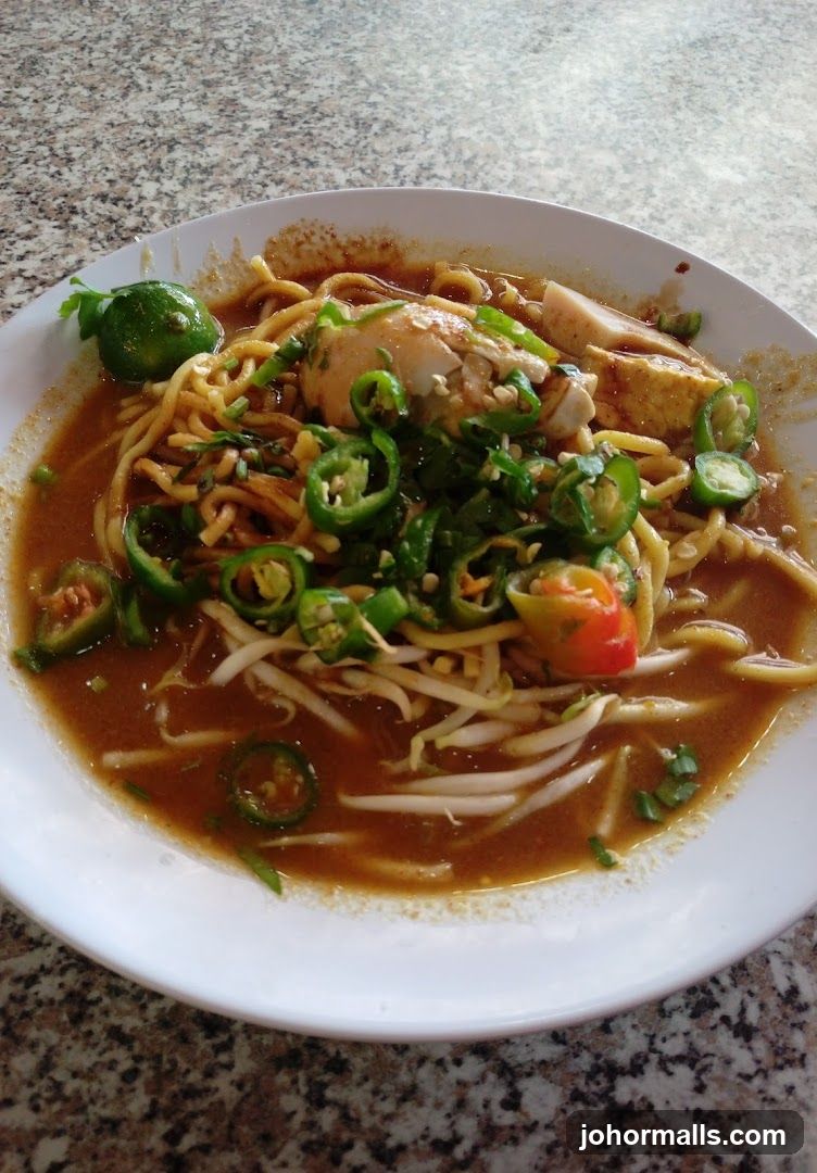 Noodle Soup with Chili and Egg