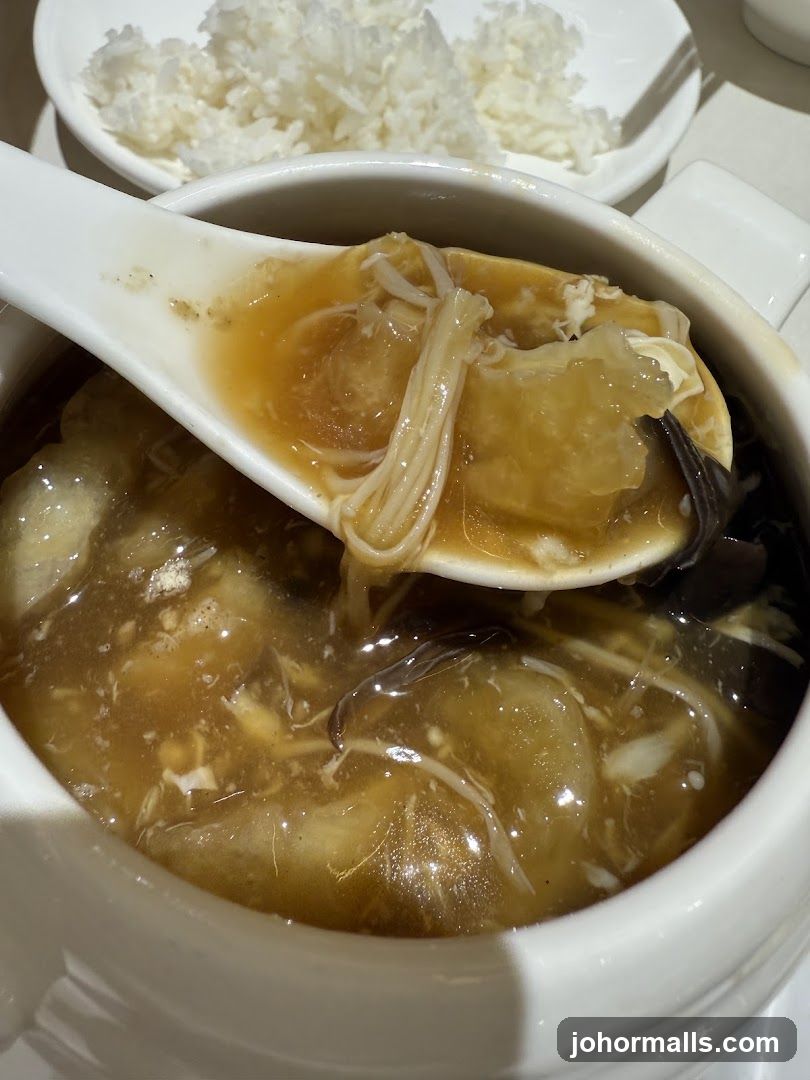 Shark Fin Soup with Rice
