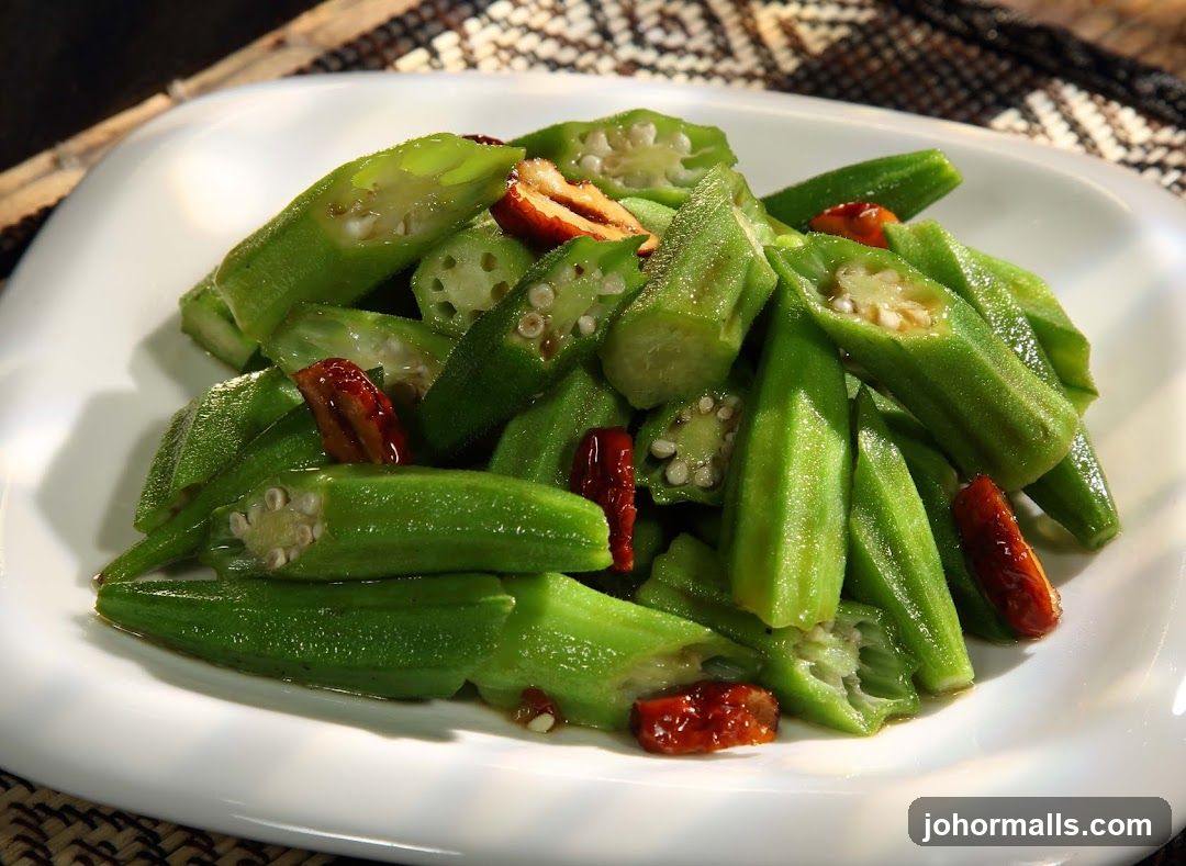 Okra with Chili