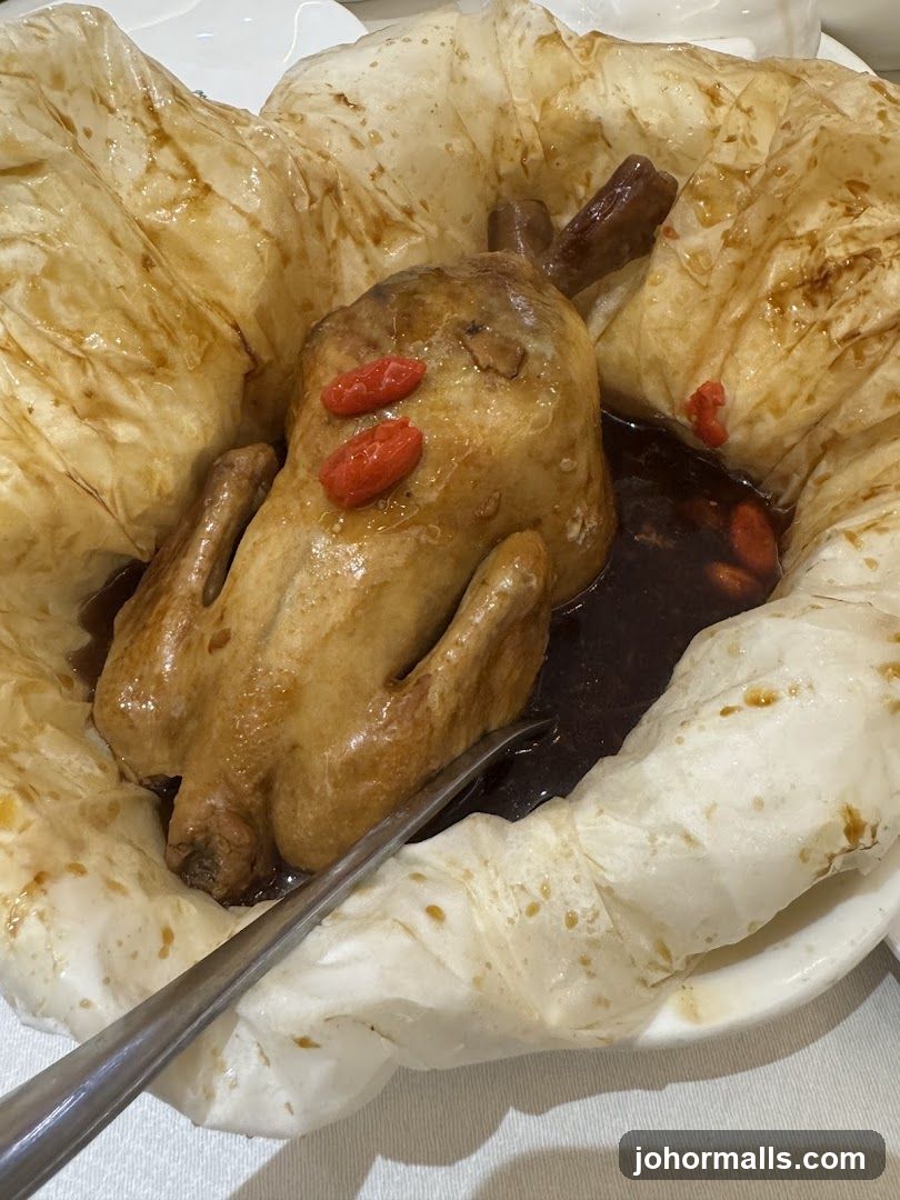 Whole Roasted Chicken with Goji Berries