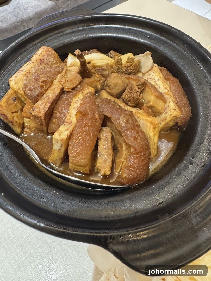 Braised Pork Belly and Taro