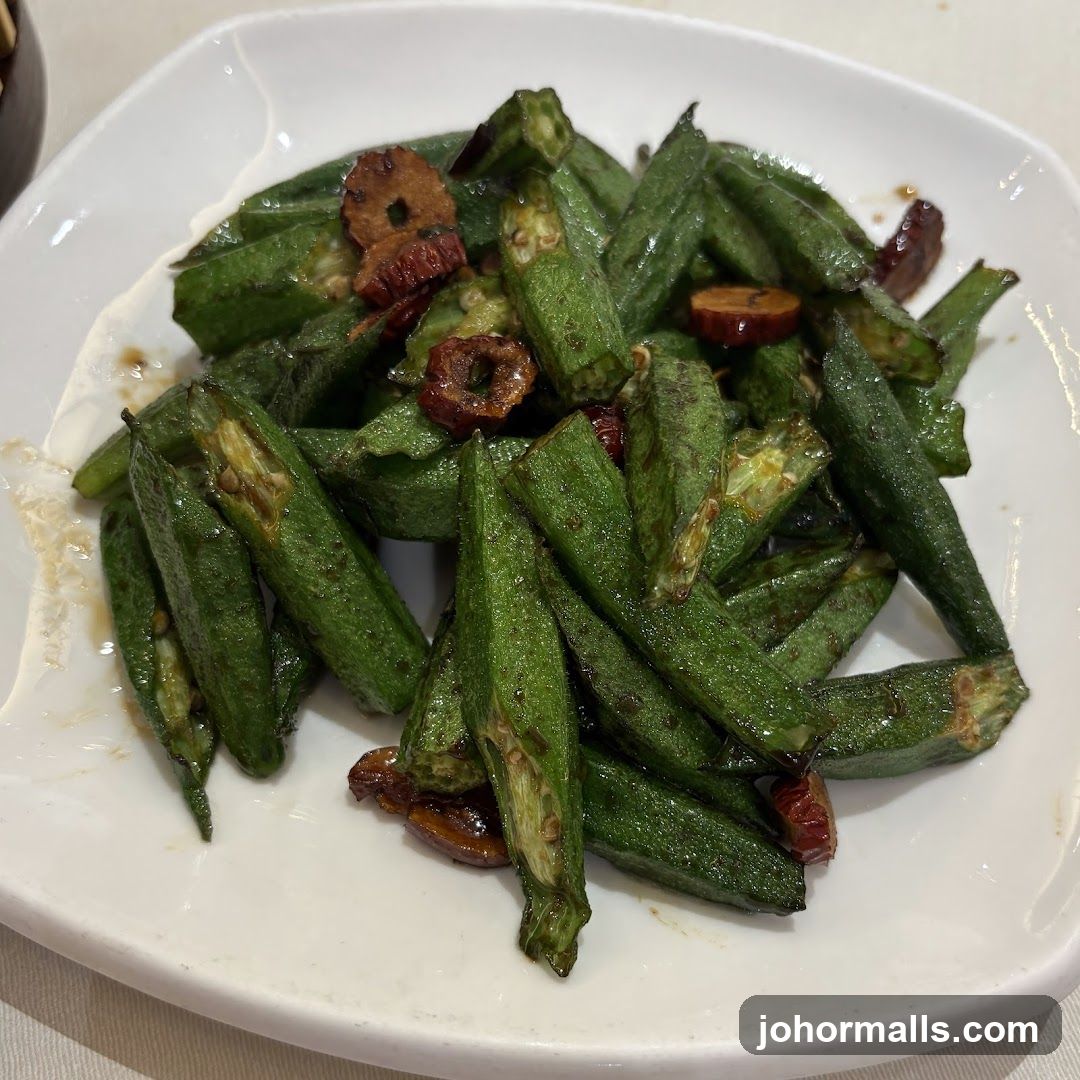 Stir-fried Okra