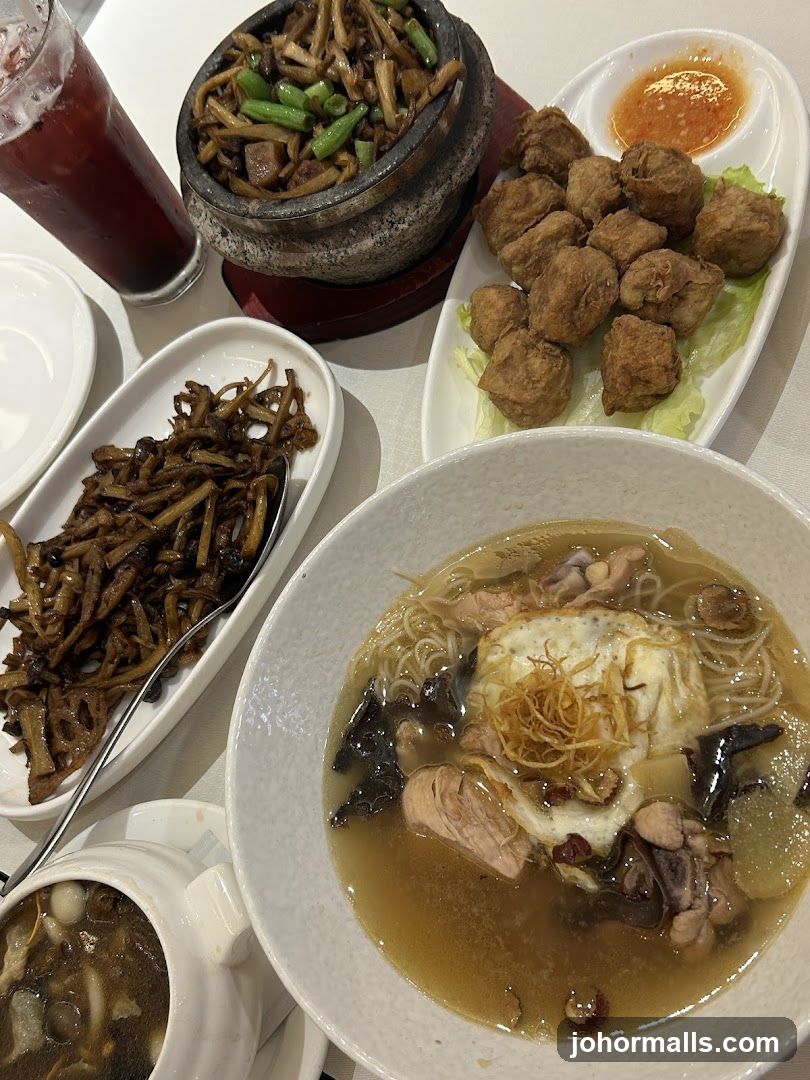 Assortment of Asian Dishes