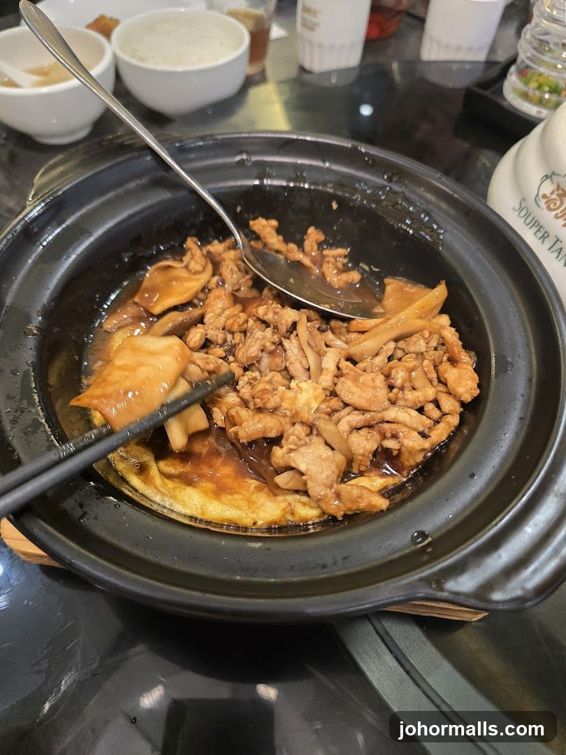Stir-fried Pork with Mushrooms