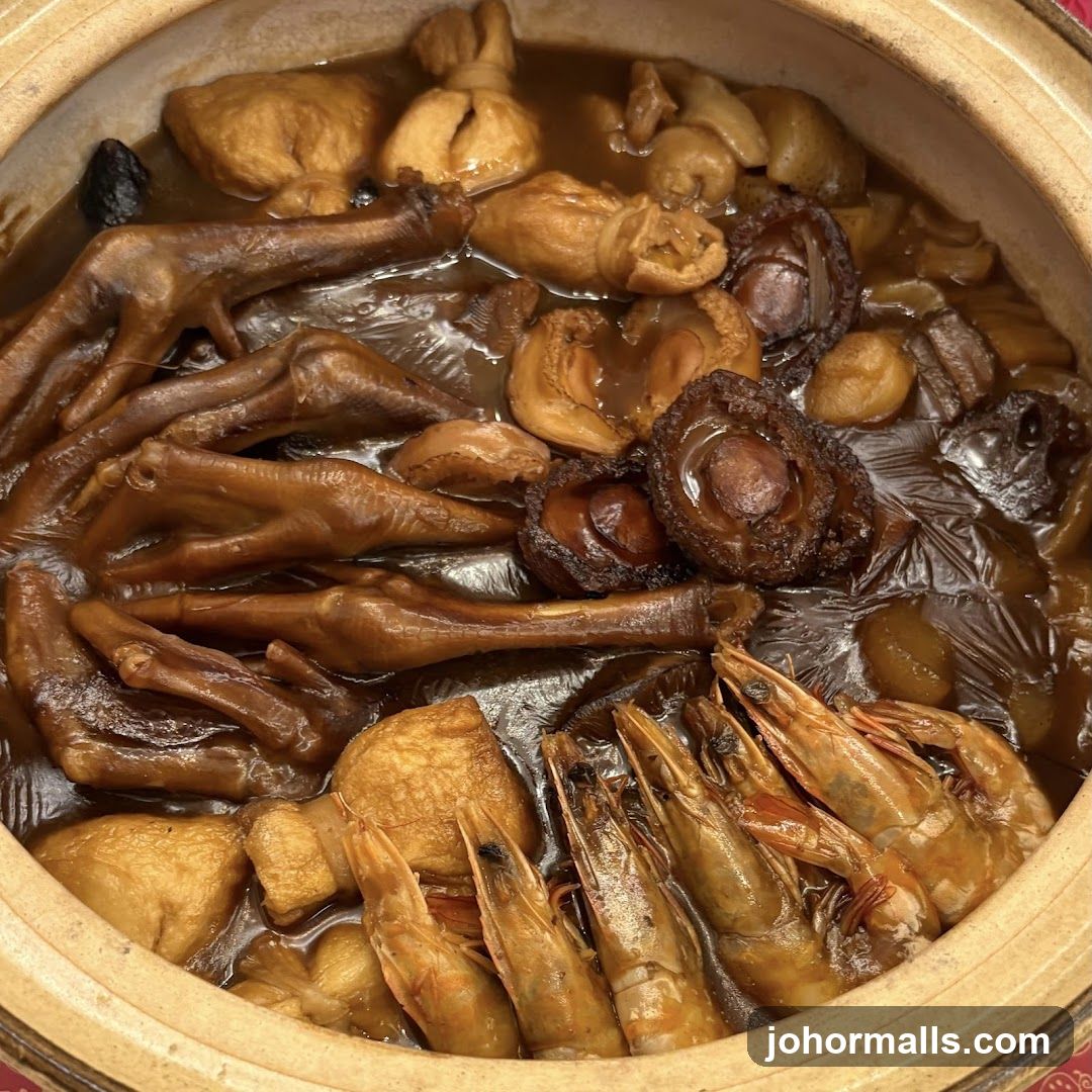 Braised Abalone and Chicken Feet
