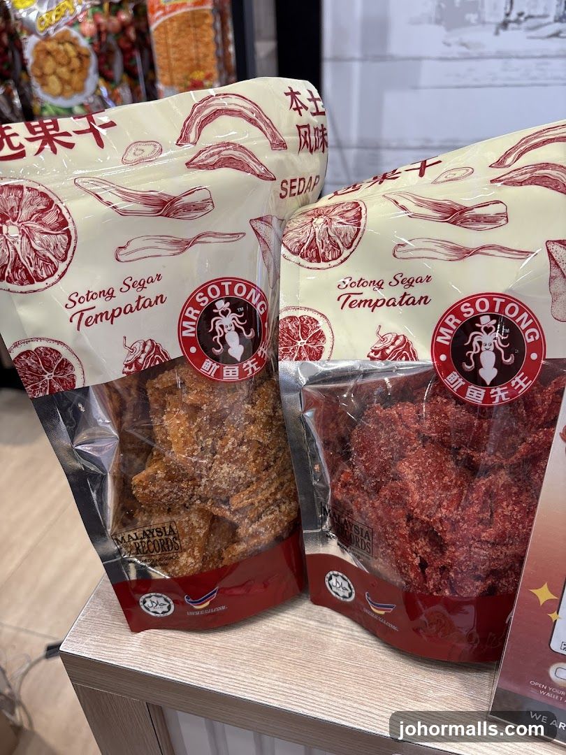 Mr. Sotong Dried Squid Snacks